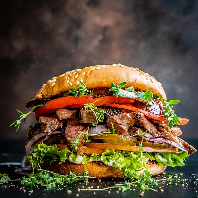 Burger-Kreation von Burger-Fritz