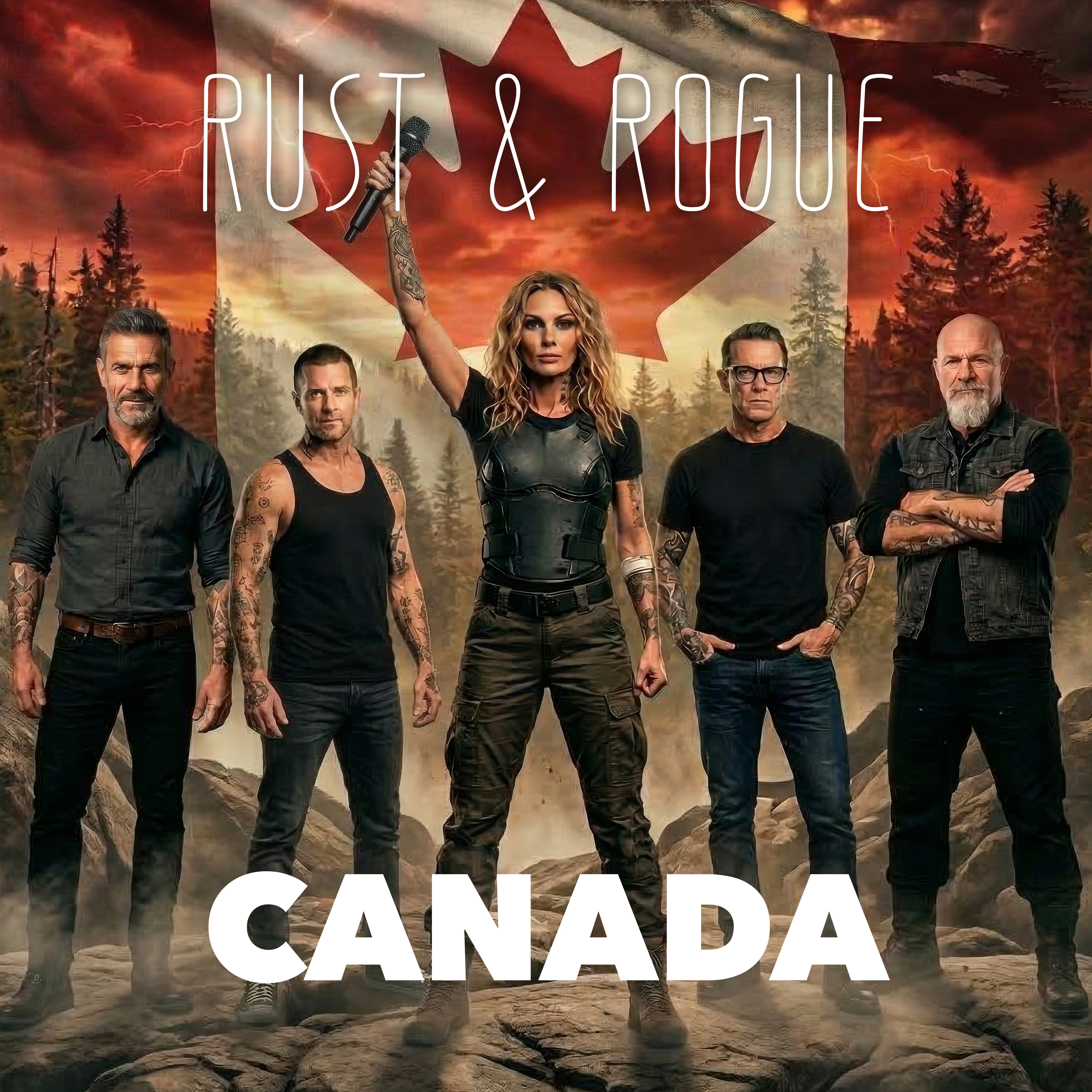 Rust & Rogue: Albumcover Canada